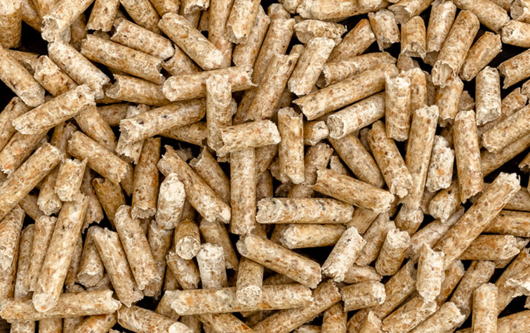 Lose Pellets dirket zu Ihnen nach Hause